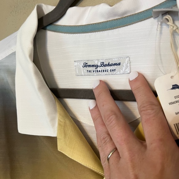 Tommy Bahama Men’s Veracruz Cay Sunset Break Button Up Camp Shirt NWT - Picture 5 of 9